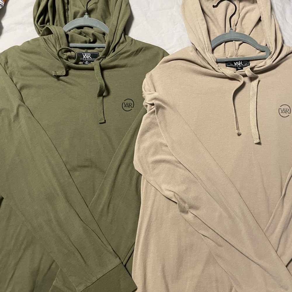BUNDLE: Two Young & Reckless Longsleeve Hoodie Sweatshirts
